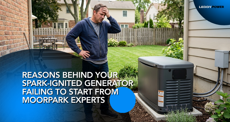Reasons Behind Your Spark-Ignited Generator Failing to Start From Moorpark Experts